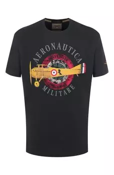 Хлопковая футболка Aeronautica Militare