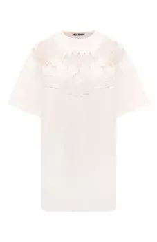 Хлопковая футболка Akhmadullina