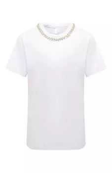 Хлопковая футболка Alberta Ferretti