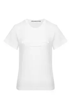 Хлопковая футболка Alexander Wang