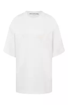 Хлопковая футболка Alexander Wang