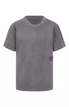 Хлопковая футболка alexanderwang.t