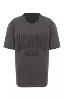 Хлопковая футболка alexanderwang.t