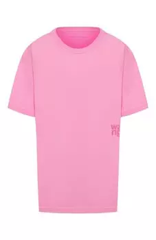 Хлопковая футболка alexanderwang.t