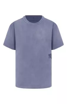 Хлопковая футболка alexanderwang.t