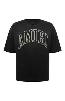 Хлопковая футболка Amiri