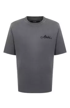 Хлопковая футболка Amiri