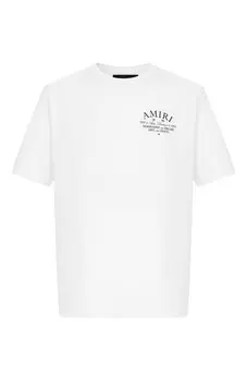 Хлопковая футболка Amiri