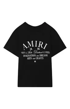 Хлопковая футболка Amiri