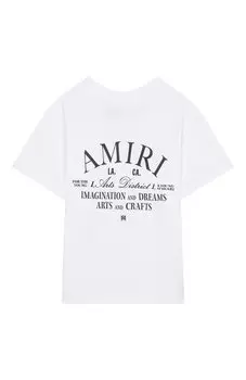 Хлопковая футболка Amiri