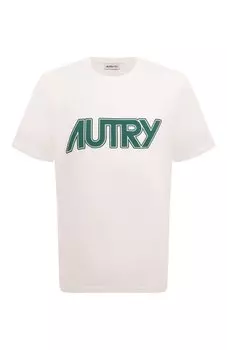 Хлопковая футболка Autry