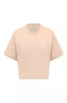 Хлопковая футболка Autry