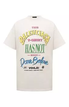 Хлопковая футболка Balenciaga