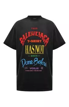 Хлопковая футболка Balenciaga