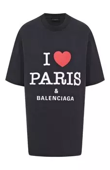 Хлопковая футболка Balenciaga