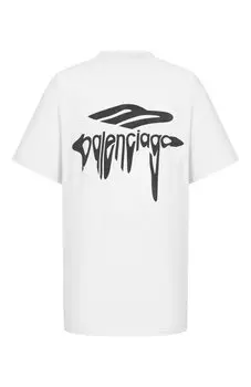 Хлопковая футболка Balenciaga