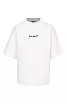 Хлопковая футболка Balenciaga