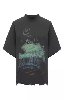 Хлопковая футболка Balenciaga