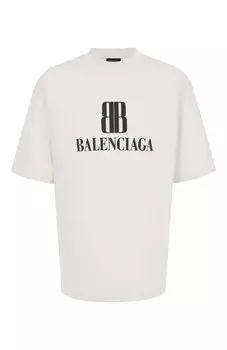 Хлопковая футболка Balenciaga
