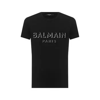 Хлопковая футболка Balmain