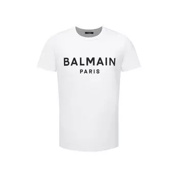 Хлопковая футболка Balmain