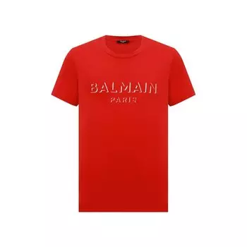 Хлопковая футболка Balmain