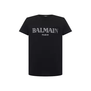 Хлопковая футболка Balmain