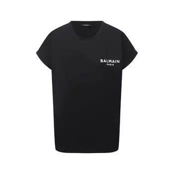 Хлопковая футболка Balmain