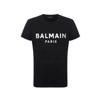 Хлопковая футболка Balmain