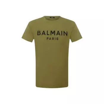 Хлопковая футболка Balmain