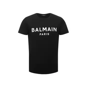 Хлопковая футболка Balmain