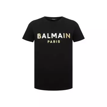 Хлопковая футболка Balmain