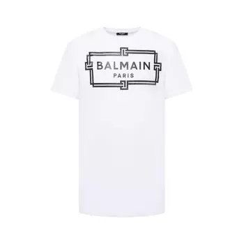 Хлопковая футболка Balmain