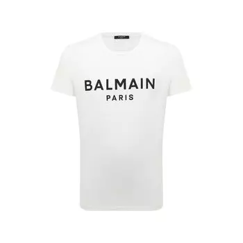 Хлопковая футболка Balmain