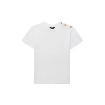 Хлопковая футболка Balmain