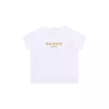 Хлопковая футболка Balmain