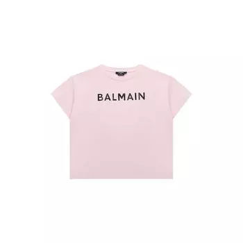 Хлопковая футболка Balmain