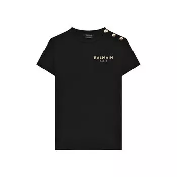 Хлопковая футболка Balmain