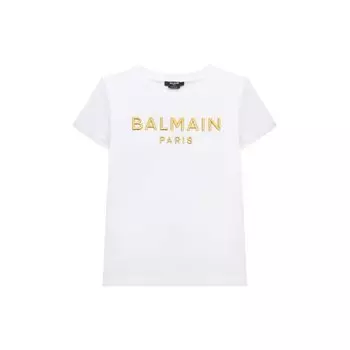 Хлопковая футболка Balmain