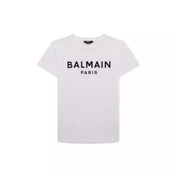 Хлопковая футболка Balmain