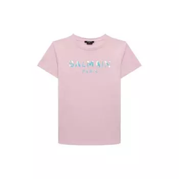 Хлопковая футболка Balmain