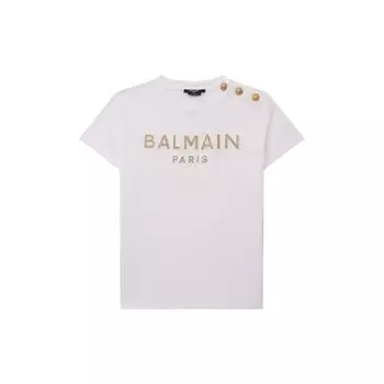 Хлопковая футболка Balmain
