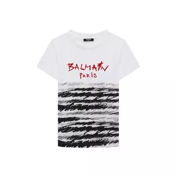 Хлопковая футболка Balmain