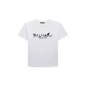 Хлопковая футболка Balmain
