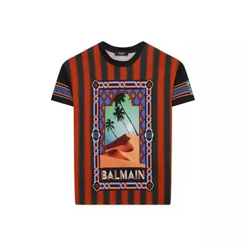 Хлопковая футболка Balmain