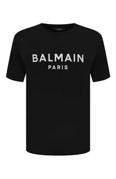 Хлопковая футболка Balmain