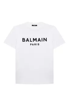 Хлопковая футболка Balmain