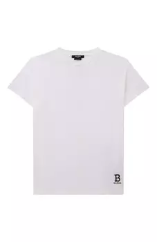 Хлопковая футболка Balmain