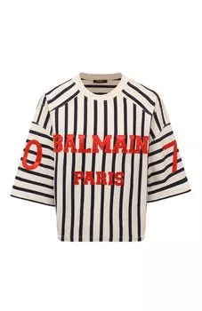 Хлопковая футболка Balmain
