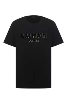 Хлопковая футболка Balmain